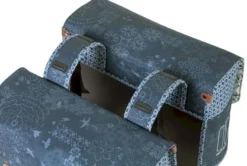 Basil Boheme Dubbele Fietstas - 35 Liter - Blauw -Sportuitrusting 900 1348 b bovenkant