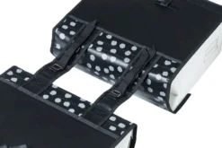 Basil Urban Load Dubbele Fietstas - 48/53 Liter - Zwart/Wit -Sportuitrusting 900 1350 basil urban load dubbele fietstas 48 53 liter zwar 2 1