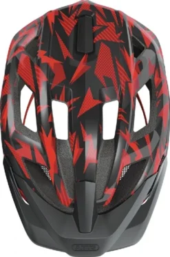Abus MountZ MTB Helm - Zwart/Oranje -Sportuitrusting 900 595 86972 mountz shrimp orange top abus 640