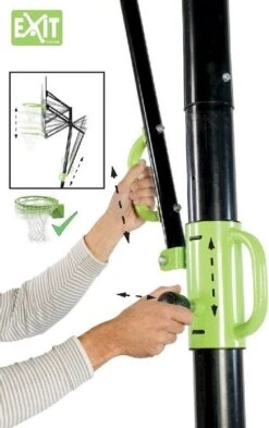 EXIT TOYS EXIT Galaxy Verplaatsbaar Basketbalpaal Met Dunkring -Sportuitrusting 900 600 exit 46 05 11 00 int 2