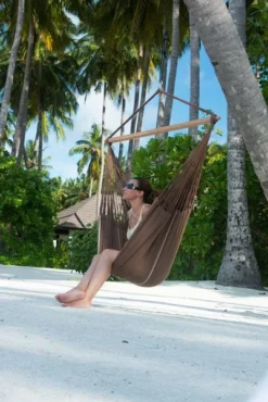 La Siesta Habana Hangstoel XL - Chocolate -Sportuitrusting 900 601 hal21 6 ambiance 200