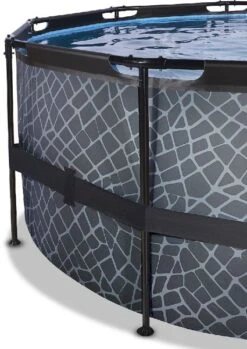 EXIT TOYS EXIT Stone Zwembad - 450 X 122 Cm - Met Zandfilterpomp En Trap 8 EXIT TOYS EXIT Stone Zwembad - 450 X 122 Cm - Met Zandfilterpomp En Trap -Sportuitrusting 900 638 exit 30 27 15 00 int 3