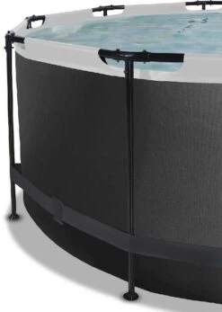 EXIT TOYS EXIT Black Leather Zwembad - 360 X 122 Cm - Met Zandfilterpomp En Trap 8 EXIT TOYS EXIT Black Leather Zwembad - 360 X 122 Cm - Met Zandfilterpomp En Trap -Sportuitrusting 900 640 exit 30 27 12 20 int 3