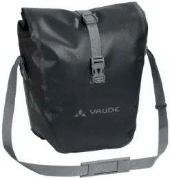 Vaude Aqua Front Dubbele Fietstas - 28 Liter - Zwart