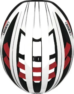Abus Aventor Racefietshelm - Wit/Rood 12 Abus Aventor Racefietshelm - Wit/Rood -Sportuitrusting 900 716 77628 aventor blazered top cmyk 3