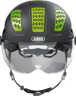 Abus Hyban 2.0 ACE E-bike Helm - Titaan -Sportuitrusting 900 716 86937 hyban 2 0 ace titan front 3