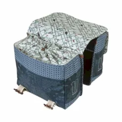 Basil Boheme Dubbele Fietstas - 35 Liter - Blauw -Sportuitrusting 900 900 b binnenkant