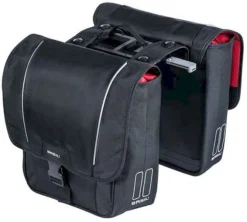 Basil Sport Design MIK Dubbele Fietstas - 32 Liter - Zwart