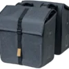 Basil Urban Dry Dubbele Fietstas - 50 Liter - Grijs