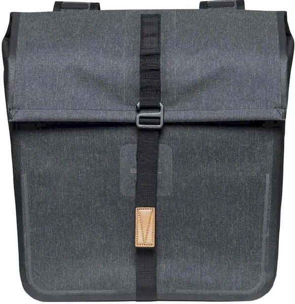 Basil Urban Dry Dubbele Fietstas - 50 Liter - Grijs 2 Basil Urban Dry Dubbele Fietstas - 50 Liter - Grijs - Afbeelding 2