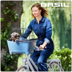 Basil Buddy Hondenfietsmand - Voorop - Blauw -Sportuitrusting 900 900 basil buddy kf series 1 600x600