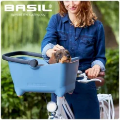Basil Buddy Hondenfietsmand - Voorop - Blauw -Sportuitrusting 900 900 basil buddy kf series 2 600x600