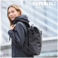 Basil SoHo Fietsrugzak - 17 Liter - Zwart -Sportuitrusting 900 900 basil soho bicycle backpack series 11 600x600