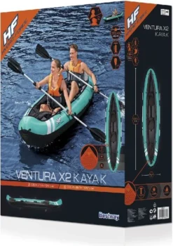Hydro Force Ventura X2 Opblaasbare Kajak - 2 Personen -Sportuitrusting 900 900 bestway 65052 int 43