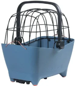 Basil Buddy MIK Hondenfietsmand - Achterop - Blauw -Sportuitrusting 900 900 kooitje