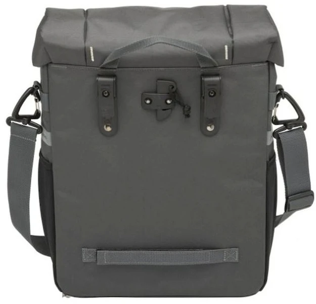 New Looxs Vigo Enkele Fietstas - 18,5 Liter - Grijs 3 New Looxs Vigo Enkele Fietstas - 18,5 Liter - Grijs - Afbeelding 3