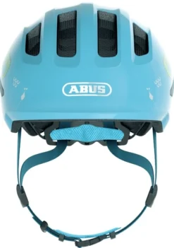 Abus Smiley 3.0 Kinderfietshelm - Blauw - Krokodil -Sportuitrusting abus fietshelm blue croco 2