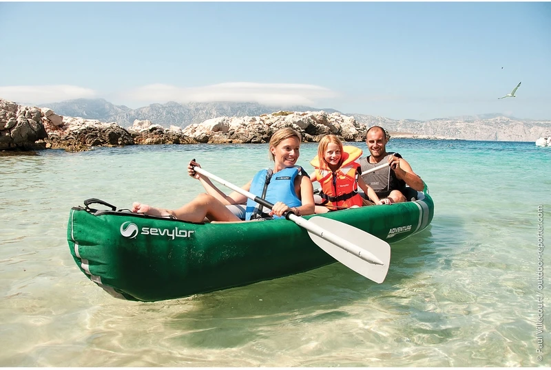 Sevylor Adventure Plus Opblaasbare Kano - 3 Personen 2 Sevylor Adventure Plus Opblaasbare Kano - 3 Personen - Afbeelding 2