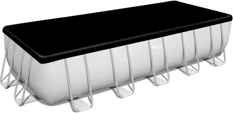 Bestway Power Steel Rectangular Zwembad - 640 X 274 X 132 Cm - Met Zandfilterpomp En Accessoires - Afbeelding 3