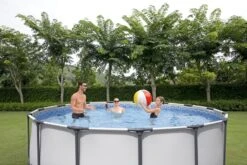 Bestway Steel Pro MAX Zwembad - 427 X 107 Cm - Met Filterpomp En Accessoires -Sportuitrusting bestway steel pro max zwembad 427 x 107 cm set 8