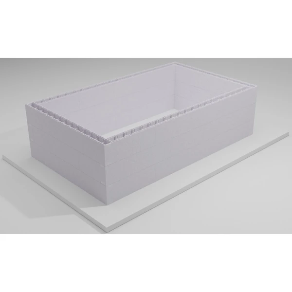 Zelfbouwpakket Zwembad 8.00 X 4.00 X 1.50 M 2 Zelfbouwpakket Zwembad 8.00 X 4.00 X 1.50 M - Afbeelding 2