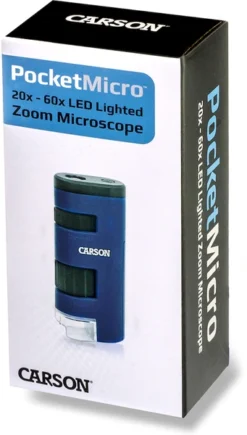 Carson MM-450 Handmicroscoop Met LED - 20-60x -Sportuitrusting carson mm 450 handmicroscoop met led 20 60 x 28