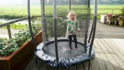 EXIT TOYS Exit Tiggy Junior 140 Cm Trampoline Met Net - Zwart/grijs -Sportuitrusting exit 10 00 70 00 int 9 resultaat