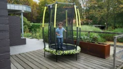 EXIT TOYS Exit Tiggy Junior 140 Cm Trampoline Met Net - Zwart/groen -Sportuitrusting exit 10 00 70 40 int 9 resultaat
