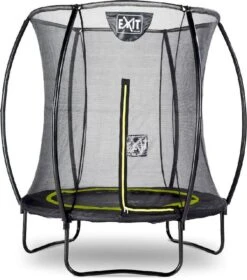 EXIT TOYS Exit Silhouette Trampoline Met Net - Ø 183 Cm - Zwart