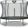 EXIT TOYS Exit Silhouette Trampoline Met Net - Ø 244 Cm - Zwart
