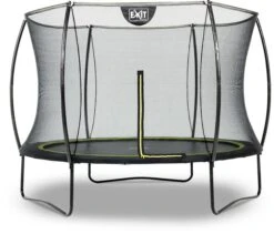 EXIT TOYS Exit Silhouette Trampoline Met Net - Ø 244 Cm - Zwart