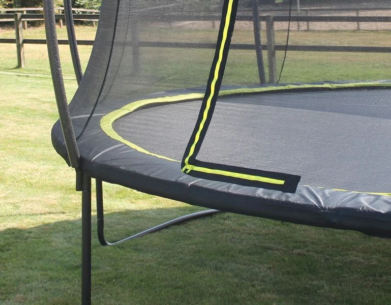 EXIT TOYS Exit Silhouette Trampoline Met Net - Ø 366 Cm - Zwart 6 EXIT TOYS Exit Silhouette Trampoline Met Net - Ø 366 Cm - Zwart - Afbeelding 6