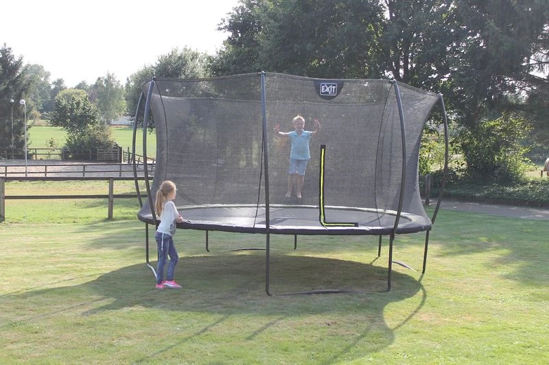 EXIT TOYS Exit Silhouette Trampoline Met Net - Ø 366 Cm - Zwart 8 EXIT TOYS Exit Silhouette Trampoline Met Net - Ø 366 Cm - Zwart - Afbeelding 8