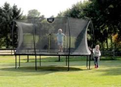 EXIT TOYS Exit Silhouette Trampoline Met Net - Ø 427 Cm - Zwart -Sportuitrusting exit 12 93 14 00 int 14 resultaat