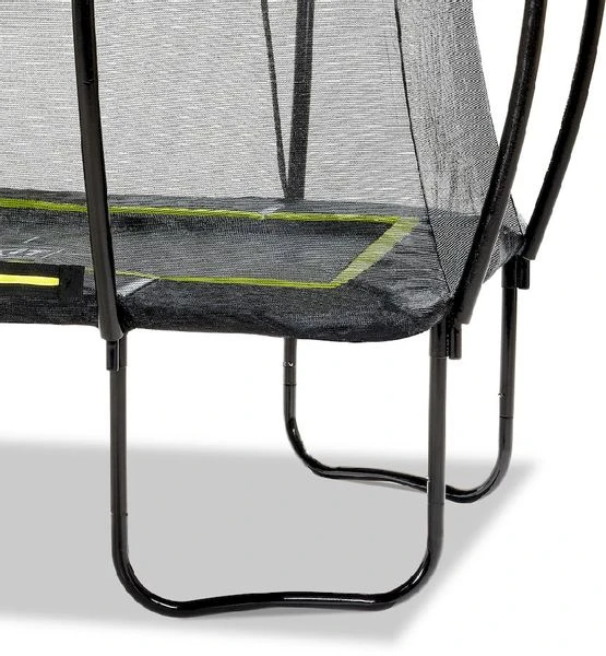 EXIT TOYS Exit Silhouette Trampoline Met Net - 214 X 153 Cm - Zwart 4 EXIT TOYS Exit Silhouette Trampoline Met Net - 214 X 153 Cm - Zwart - Afbeelding 4
