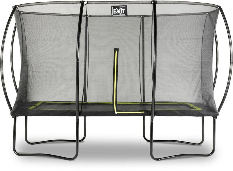 EXIT TOYS Exit Silhouette Trampoline Met Net - 366 X 244 Cm - Zwart 1 EXIT TOYS Exit Silhouette Trampoline Met Net - 366 X 244 Cm - Zwart