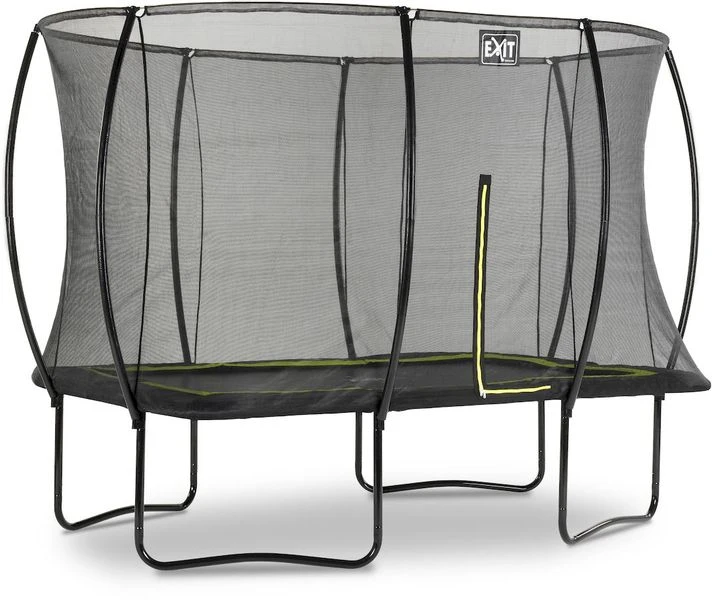 EXIT TOYS Exit Silhouette Trampoline Met Net - 366 X 244 Cm - Zwart 2 EXIT TOYS Exit Silhouette Trampoline Met Net - 366 X 244 Cm - Zwart - Afbeelding 2