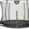 EXIT TOYS Exit Silhouette InGround Trampoline Met Net - Ø 244 Cm - Zwart
