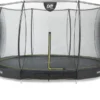 EXIT TOYS Exit Silhouette InGround Trampoline Met Net - Ø 427 Cm - Zwart