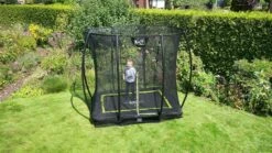 EXIT TOYS Exit Silhouette InGround Trampoline Met Net - 214 X 153 Cm - Zwart 17 EXIT TOYS Exit Silhouette InGround Trampoline Met Net - 214 X 153 Cm - Zwart -Sportuitrusting exit 12 95 57 00 int 11 resultaat