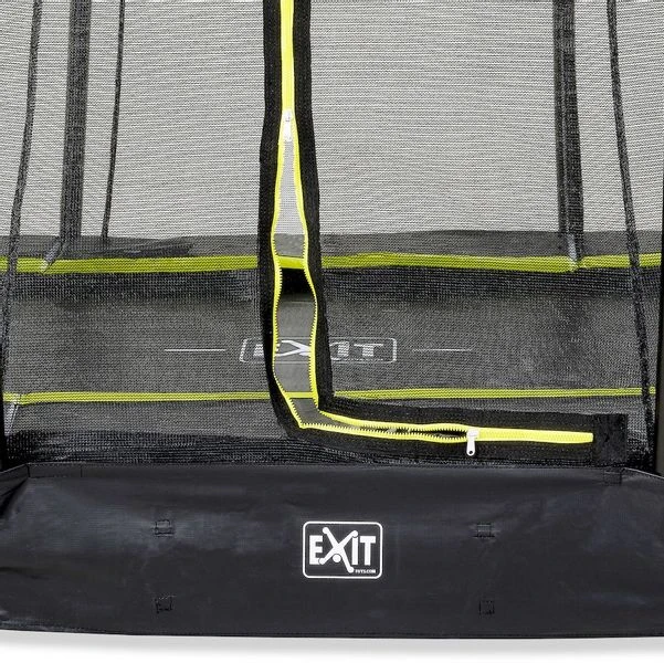 EXIT TOYS Exit Silhouette InGround Trampoline Met Net - 214 X 153 Cm - Zwart 7 EXIT TOYS Exit Silhouette InGround Trampoline Met Net - 214 X 153 Cm - Zwart - Afbeelding 7