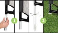 EXIT TOYS EXIT Coppa Voetbaldoel - 220 X 170 Cm -Sportuitrusting exit 41 05 10 00 int 4 resultaat