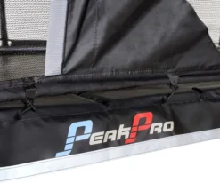 EXIT TOYS Exit PeakPro Trampoline Met Net En Ladder - 427 X 244 Cm - Zwart -Sportuitrusting exit peakpro trampoline met net en ladder 427 x 244 cm zwart 13