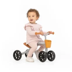 Chillafish Quadie 2 Loopfiets - Zilver -Sportuitrusting has cpqd02sil i89a6636