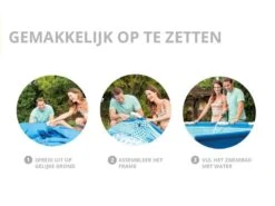 Intex Metal Frame Pool - 305 X 76 Cm - Met Filterpomp 6 Intex Metal Frame Pool - 305 X 76 Cm - Met Filterpomp -Sportuitrusting intex opzetinstructie