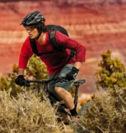 Abus MountK MTB Helm - Zwart/Oranje -Sportuitrusting milieu mountk 3