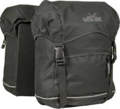 Greenlands Travel Dubbele Fietstas - 40 Liter - Zwart