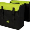 Greenlands Colourful Dubbele Fietstas - 34 Liter - Lime