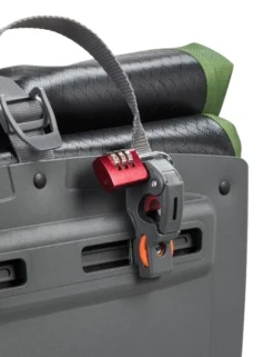 Vaude Aqua Back Print Enkele Fietstas - 24 Liter - Zwart/Groen -Sportuitrusting print4 1 1