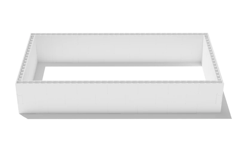 Polystyreen Zwembad Blokkenset - 8,00 X 4,00 X 1,50 M 1 Polystyreen Zwembad Blokkenset - 8,00 X 4,00 X 1,50 M